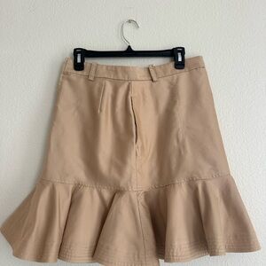 Sandro Classic Beige Skirt